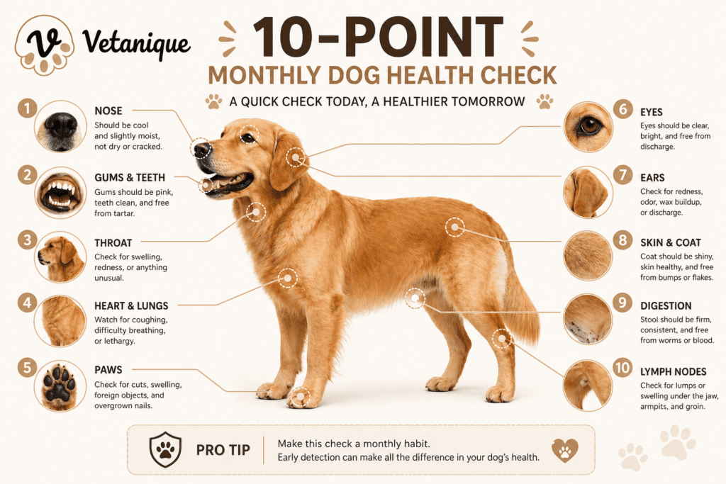 Monthly Dog Health Check