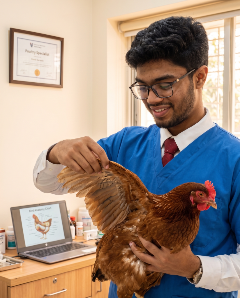 Signs of Sick Chicken 