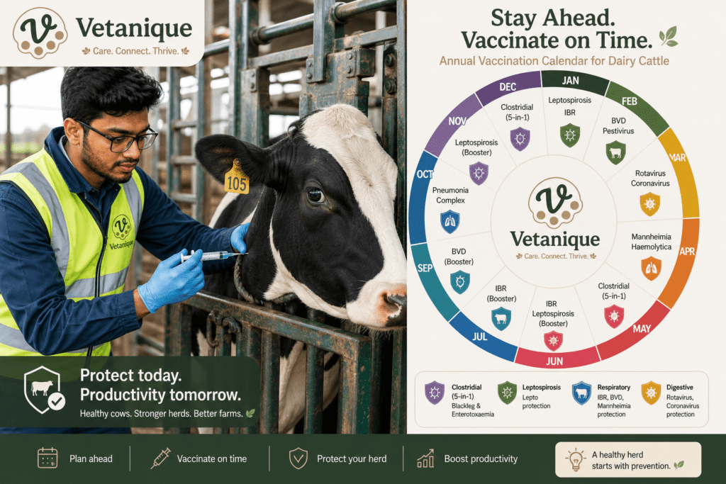 Cattle vaciination