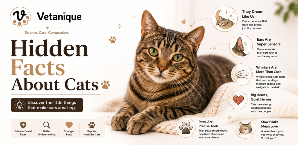 Hidden facts about cats
