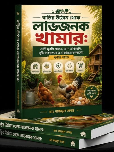 বাড়ির উঠোন থেকে লাভজনক খামার: দেশি মুরগি পালন, রোগ প্রতিরোধ, পুষ্টি ব্যবস্থাপনা ও বাজারজাতকরণের পূর্ণাঙ্গ গাইড
